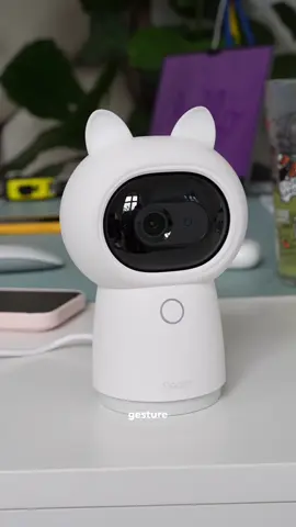 The cutest home security camera that's packed with features! 😊  @aqara_smarthome #Aqara #Tech 