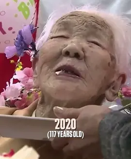 Second Oldest Verified Person: Kane Tanaka (1903 - 2022) #fyp #foryoupage #kanetanaka #centenarian #foreveryoung #emotional #trending #viral #usa #japan