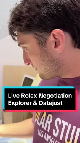 How to make money reselling Rolex watches. In this live rolex negotiation video I will be attempting to buy a Rolex 16570 Polar Explorer and a Rolex 16233 Datejust with a white dial. Max and I have been doing business for years. In this negotiation I have to figure out a way to be respectful while also trying to bargain for the best deal possible in order to turn a nice profit for myself. Will I be able to purchase these at the right price ?? #rolex #watches #luxury #business #entrepreneur #foryou 