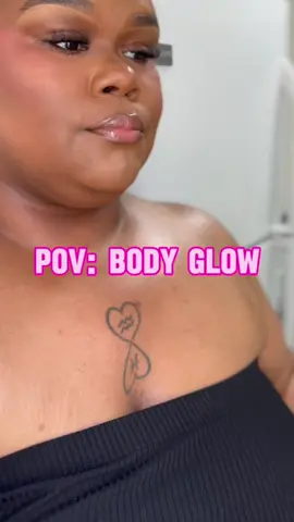 Quick and Easy body glow with you favorite scent!! You will smell like heaven baby 😩 #makeuptutorial #makeuphacks #bodyglow #bodyshimmeroil #bodyshimmer 
