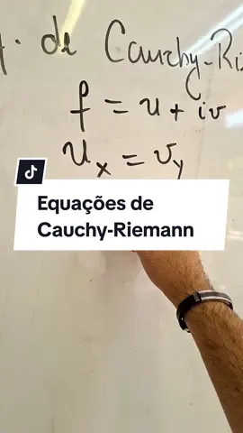 Dica para decorar as equações de Cauchy-Riemann. #linoexplica #matematica 