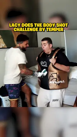 Lacy does the Body Shot Challenge 😂 #lacy #temper #faze #fazeup #bodyshot #challenge #viral #trending 