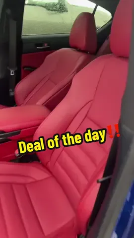 Deal of the day‼️ 2023 Lexus IS 350 F-Sport now available! #fyp #salestok #sales #salesman #dealership #carsales #carplug 