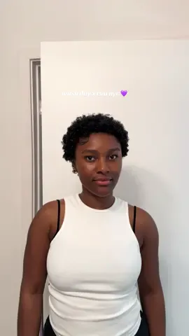 my big chop wash day routine using Eva NYC’s Mane Magic Collection 💜🩷 @Eva NYC @Ulta Beauty  #fixthefrizz #evanyc #ultabeauty #paid #bigchop #naturalhair #washday #haircareroutine #4bhair #hairtutorial 