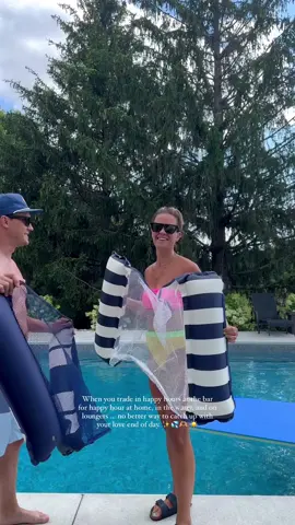 No better way to end the day, if ya ask us. These pool loungers are an Amazon fave, under $15! You guys, we’ve had ours for 3 years! They won’t dissapoint. Multiple ways to lay in them & if you’re enjoying your happy hour in one like us, they’re great for sitting up & holding a drink all while deep in convo. 🍹 L!nk in our bi0!