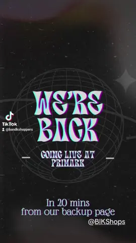 We're backkkk!!! Join us at Primark in just a few! #hellokitty #hellokittyfinds #tjmaxxfinds #personalshoppers #personalshopping #personalshopper #foryoupage #fyp #foryou #parati #new #nuevo #shopping #disney #disneyfinds #liloandstitch #pink #kids #pooh #primarkfinds #primark #primarkhaul #sanrio #watermelon #strawberry #stitch #baby #babyclothes #kids #kidsclothes #accessories #purses #bags #backpack #affordable #goodquality#ffyp #bambi #barbie #shrek#donkey#hannahmontana #thebestofthebest #besties#sonic#pokemon#pawpatrol #piglet#pjs #womenownedbusiness #shoes#sandals #homedecor #homefinds #gabbysdollhouse 