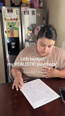 Time for another paycheck breakdown 💚 #payday #paydayroutine #biweeklybudget #budget #budgeting #creatorsearchinsights #realisticbudget #paycheckbreakdown #paycheckbudget #livingpaychecktopaycheck #budgeting101 #paytransparency #nonaesthetic #normalpay #paychecktopaycheck #payingoffdebt 