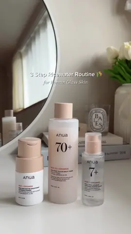 trying anua’s new rice line 🌾 @anua_kr @anua_us #anua #anuaricetoner #anuaricecleanser #anuariceserum #ricewaterskincare #ricemask #ricewater #kbeautyhacks #koreanskincare #pr #gift 
