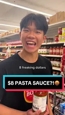 $8 PASTA SAUCE?!? CORPORATE AMERICA NEEDS A REALITY CHECK SMH 🤦🏻‍♂️  