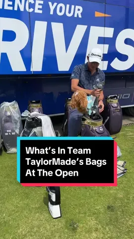 The Open calls for some unique setups. 👀 #TaylorMade #golf #golftiktok #golftok #fyp 