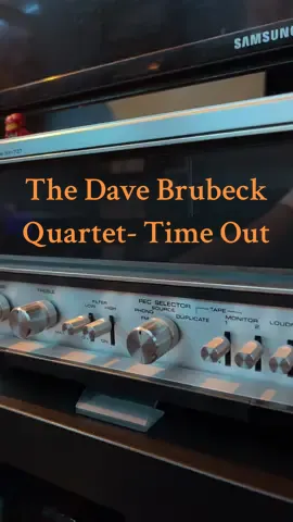 The Dave Brubeck Quartet- Time Out 1959 #jazz #smoothjazz #takefive #classic #50s #vinyl #vinylrecords #hifi #dj #recordcollection #vinylcheck #vinyltok #vinylcollection #vintage 
