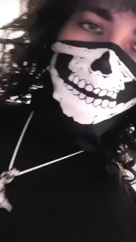 im not real.                                  #wolfcut #alternative #dark #grunge #goth #eboy #ghost #ghostface 