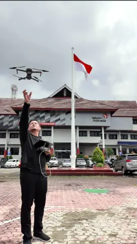 Behind The Scene Drone Shoot Telkom Regional 6 @telkomindonesia  .  .  #retzpro #balikpapanaerial #telkomregional6 
