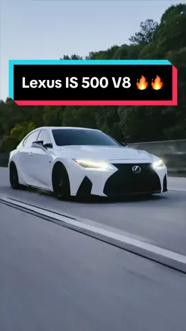 🔥😮‍💨 @Wins IS 500 5.0L V8 equipped with #GTHAUS catback exhaust and #RSRUSA active coilovers. #lexususa #lexusofconcord #lexusis500 