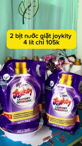 Nước giặt joykity mua 1 bịt tặng 1 bịt chỉ 105k#xuhuong #emkieutaphoa #joykity #nuocgiatjoykity #nuocgiatxa #nuocgiat 