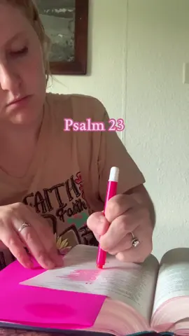 Say it to yourself till you believe it🤍 #Biblestudy #Godisgood #christiantok #Psalm23