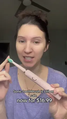 The smartest decision i ever made on here, is getting this sonic electric toothbrush from Tiktok shop. Grab it before it goes back to its regular price! Its more than worth it!!  @RTAUYS  #dealsforyoudays #tiktokshopdealsforyoudays #toothbrush #sonictoothbrush #electrictoothbrush #oralhygiene #oralhealth #travelfinds #teeth 