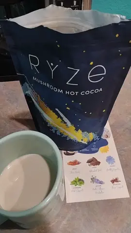 cocoa lovers where you at? you will love this it's so good. if you enjoy a good cup of hot cocoa at night this is for you. @ryzesuperfoods #hotcocoa #nightdoneright #calming #relaxing #MomsofTikTok 