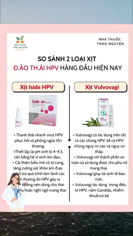 Cùng xem 2 loại khác nhau thế nào nhé#duocsi1988 #suckhoe247 #phụkhoa #viemphukhoa #hpv 