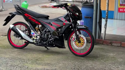 Satria full đen Style bánh căm 🔥 Hỗ trợ trả góp ae 20tủi#dvlminishop😋 