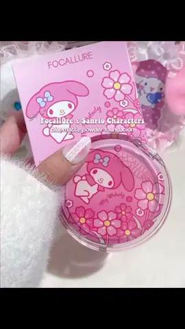 Phấn phủ FOCALLURE x SANRIO 🌸🎀🌷💖✨ #makeup #xuhuong #xh #linnlihhrv #focallure 