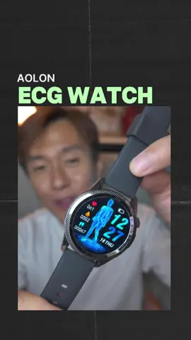 AOLON ECG #ecg #bloodpressure #bloodpressurecheck #Fitness #fitnesstools #watch #smartwatch #health #healthapp #tiktokfinds 