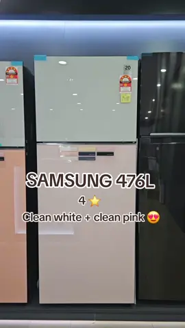 samsung fridge ( bespoke ) cuteee 😍 hantar ke seluruh semenanjung Malaysia #samsungfridge #petibeku #fridge #wingming #wingmingelectrical #wingmingportklang 