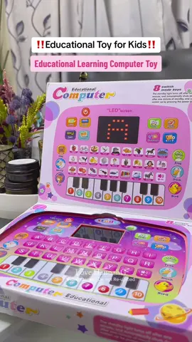 Another educational toy recommendation for our little ones ☺️ Very educational and entertaining netong Learning Computer Toy #fyp #educationaltoy #computertoy #educationalcomputerforkids #toysforkids #foryou 