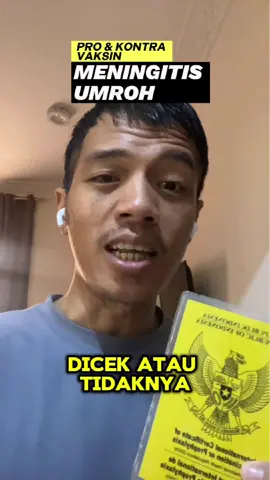 Rame-rame soal buku kuning alias meningitis ini wajib atau tidak, ini pendapatku. Jangan lupa ditonton sampai habis ya! #mekkah #madinah #umroh #umrahmandiri #vaksinmeningitis #bukukuning #umrahmurah #viral 