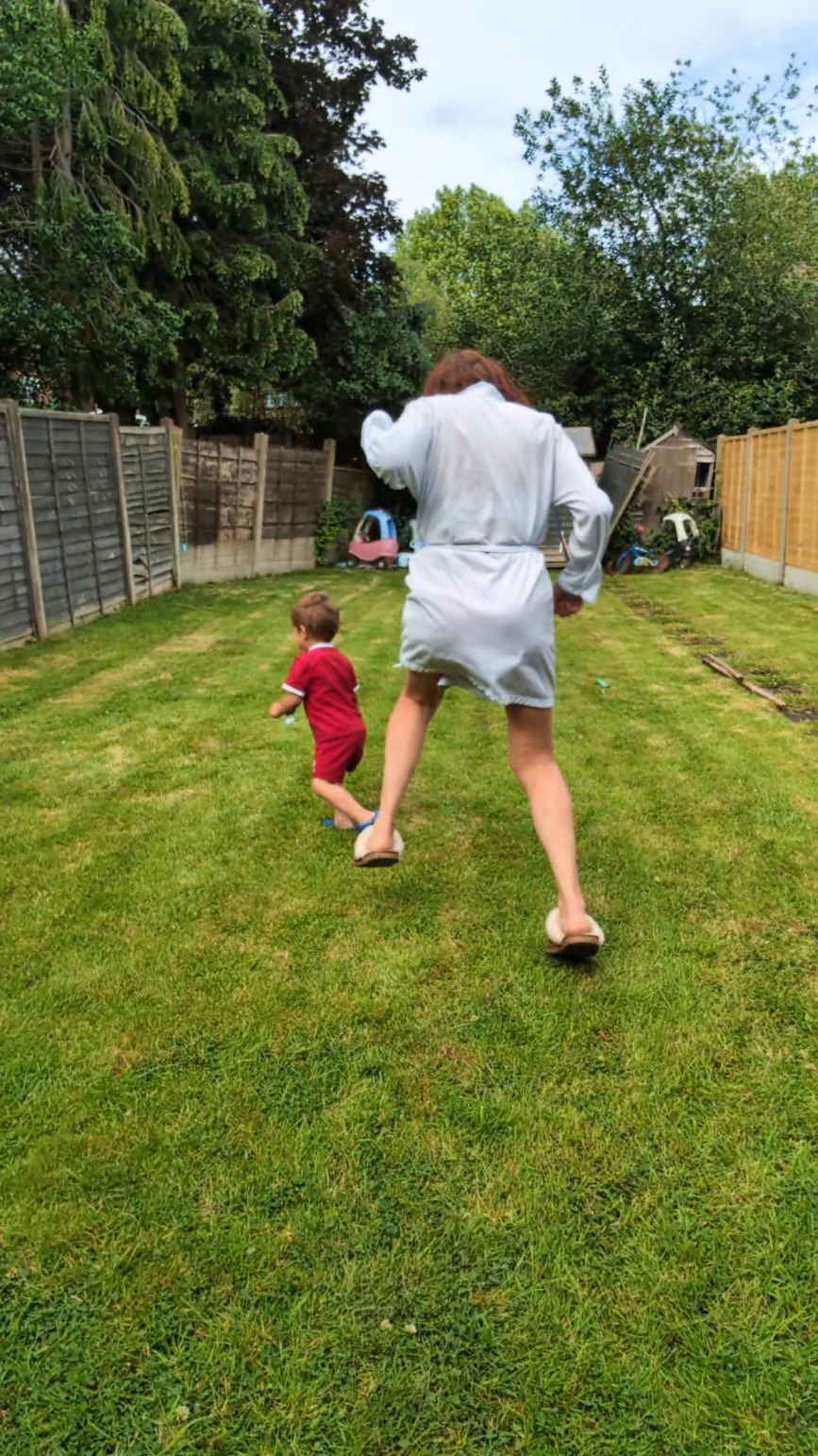 Fun with my Grandson ❤️#genx #over50 #grandma 