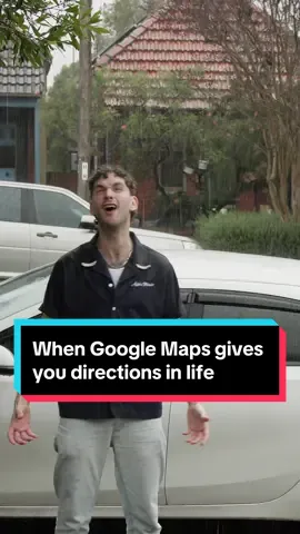 Who needs a guardian angel when you've got a GPS? #comedy #sketchcomedy #gps #googlemaps #LifeAdvice