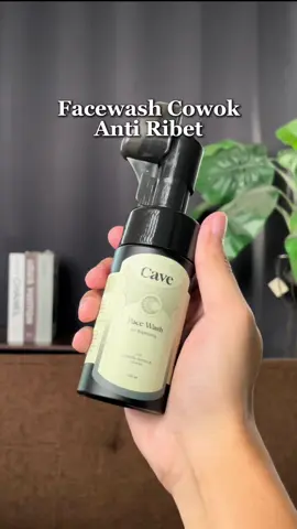 Kalo lo pengen cuci muka yang nggak ribet dan bikin muka lo bersih maksimal, lo wajib cobain ini nih #FaceWash #Cave #MensGrooming 