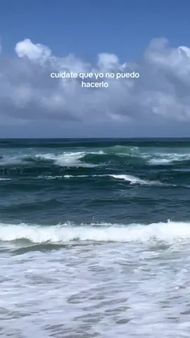 Cuídate, que yo no puedo hacerlo #valeriacastro #mar #universe 