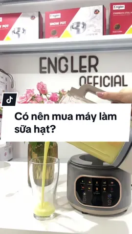 Máy làm sữa hạt Engler với công nghệ chống trào mới của Đức sẽ mang đến cho các chị em những trải nghiệm bất ngờ! #maylamsuahat #engler #chinhhang #xuhuong #topbanchay #topthinhhanh #maylamsuahatdanang #nausuahat #dogiadung #giadungthongminh #giadungtienich 