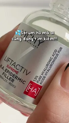 Khỏi cần đi tiê.m filler vì đã có HA nhà Vichy #reviewkhongdieu #liftactivsupreme 