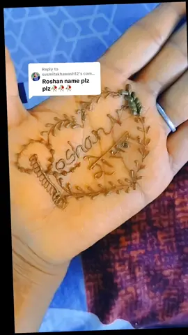 Replying to @susmitakhawash12 #nametatoo #mehandi #viraltiktok #viralvideo #frypシ #foryou #foryoupage #tiktoknepal #new 