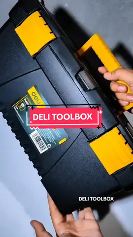 BIG SALE DELI TOOLBOX AVAILABLE IN DIFFERENT SIZES #toolbox #delitoolbox #powertools #tiktokfinds 