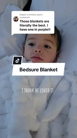 Replying to @briana_aaa  @Bedsure Flannel Blanket #bedsure #bedding #beddingsets #bed #bedroomcheck #blanket #blanketlife #tiktokshopbacktoschool 