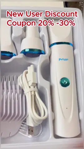Petygo 3-in-1 Dog Clippers with Nail Grinder,