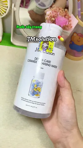 Tẩy trang quốc dân người người nhà nhà đang dùng trong đó có tui 🥰 #jmsolution #nuoctaytrang #taytrangquocdan #lamsachda #lamdep #chamsocda#chams#xuhuong #xuhuongtiktok #viral 