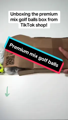 Check out this box of 12 premium golf balls on the link below! #golfballs #golftiktok #thegolfballguys #tiktokshop 