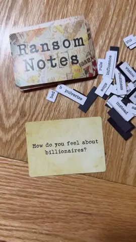 Billionares in the chat, watch out 😬💰 #ransomnotes #boardgame #GameNight #games #billionaire 