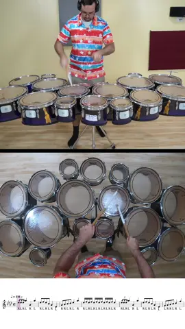 “Stars and Stripes” but it’s on DRUMS