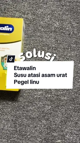 Solusi asam urat pegel linu#fyp #etawalin #etawalinoriginal #etawalinofficial 