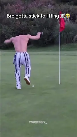 Bro did NOT have that 😭😭#togi #funny #golf 