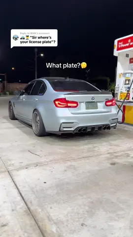 Replying to @WMK🕺🕺 #fyp #xybca #m3 #bmw #vanish #foryou #bmwmotorsport #f80 #vanishplate 