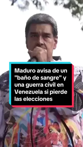 Venezuela se aleja cada vez más del sueño de la democracia. A diez días de la elección más trascendental de los últimos años, millones de ciudadanos que sueñan con una transición pacífica se vieron sorprendidos con las últimas declaraciones del presidente Nicolás Maduro. #Venezuela #Maduro #Dictadura #elecciones 