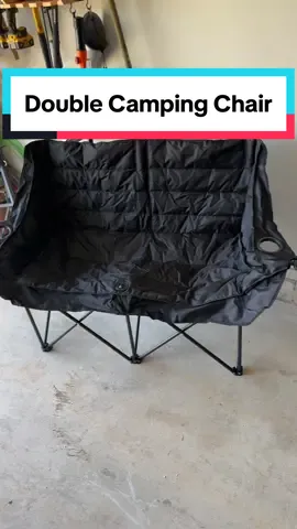 Naudacaa Double Camping Chair, Fully Padded Folding Camping Loveseat Duo Chair for Adults, Oversized Double Folding Chair, Camping Bench Lawn Chairs Patio Lounge Chairs for Adults #camping #chair #campinglife #foldable 