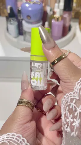 @NYX Professional Makeup Fat Lip Oil Lip Drip Lip Gloss in the shade my main this is a clear lip oil and I love a clear one! 🤩 I love the formula and the doe foot applicator is amazing! 🩷🫶  ***Please do not repost my content without my permission!*** AD-PR #nyxfatoil #nyx #lipoil #cutemakeup #pinkmakeup #lipgloss #gloss #pinklips #highlighter #lipstick #sparklingmakeup #fy 