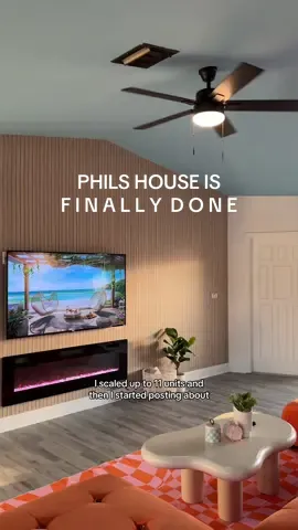Phils house is done!!! #airbnb #fyp #beforeandafter #setup #property  